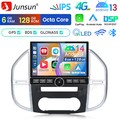 DAB+ 10.6"Android 14 Autoradio 6+128G Für Benz Vito W447 14-2024 GPS Navi 4G DSP
