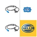 2x Sensor für Raddrehzahl HELLA 6PU009106-541 2 Sensor Raddrehzahl