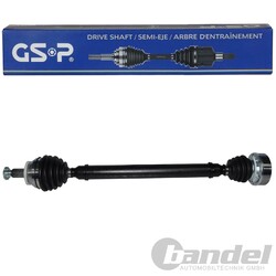 GSP ANTRIEBSWELLE VORDERACHSE RECHTS PASSEND FÜR AUDI A1 SEAT IBIZA TOLEDO