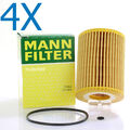 4x MANN-FILTER Ölfilter HU 712/8X passend für Opel Corsa D C S07 1.2 L08, L68