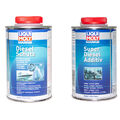 LIQUI MOLY Marine Diesel Schutz Additiv + Marine Super Diesel Additiv je 500 ml