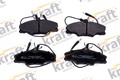 Bremsbelagsatz Scheibenbremse KRAFT AUTOMOTIVE 6005615 für PEUGEOT 406 8B Break