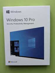 Microsoft Windows 10 Pro - Full Edition (PC) verpackt 32 & 64 Bit