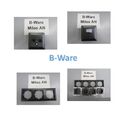 B-Ware Milos anthrazit, Steckdose, Schalter, Dimmer, Antennendose, Rahmen usw.