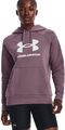 Under Armour Damen UA Rival Fleece großes Logo Hoodie - lila