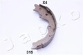 Bremsbackensatz, Feststellbremse Hinterachse 55315 JAPKO für MAZDA MPV I MPV II