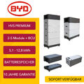 BYD HVS Batteriespeicher B-Box Premium 5.1 - 12.8kWh Solar Paket - LAGERWARE