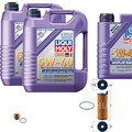 MAHLE Ölfilter 11 L LIQUI MOLY 5W-40 Leichtlauf High Tech für Audi A6 Avant 3.0
