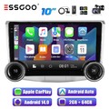DAB+ Android 13 Carplay Autoradio 64G Für VW Passat B7 CC 10-2015 GPS Nav Cam