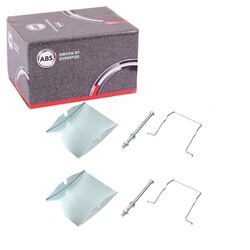 ABS MONTAGE-SATZ BREMSBELÄGE ZUBEHÖR HINTEN passend für CITROËN XANTIA | 1623Q