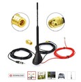 Dachantenne DAB Autoantenne DAB+ Antenne AM FM Verstärker SMB DIN Kombi Auto