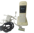 Telekom Sinus 12 mit Basisstation Weiß DECT Telefon schnurlos LCD-TFT Vergilbt