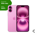 Apple iPhone 16 Plus 128GB Pink, Wie neu, 24 Monate Garantie - 100% Batterie