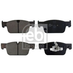 1x ORIGINAL® Febi Bilstein Bremsbelagsatz, Scheibenbremse Vorne für Volvo XC60