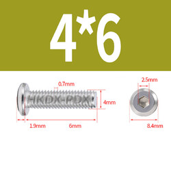 Linsenkopfschrauben M2 M3 M4 M5 M6 M8 M10 M12 A2 Edelstahl ISO 7380 Innensechsk