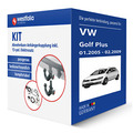 Westfalia KIT für VW Golf Plus Typ 5M1/521 Anhängerkupplung inkl. eSatz AHK