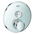 Grohe Grohtherm SmartControl Thermostat mit einem Absperrventil, Wandrosette