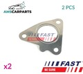 AUSPUFFROHRDICHTUNG AUSPUFF DICHTUNG EXHAUST MANIFOLD FT84598 FAST 2PCS P NEU