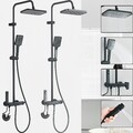 Duschsystem Duschset Regendusche Duscharmatur Mischbatterie mit Handbrause Kopf