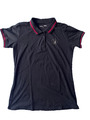 emp leichtes Polo Shirt Gr. XL eher L schwarz rot