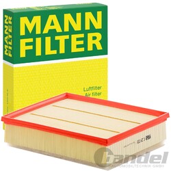 MANN LUFTFILTER FILTEREINSATZ passend für VW CRAFTER GRAND CALIFORNIA T7 BUS