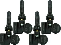 4 Reifendrucksensoren RDKS Sensoren Gummiventil für Opel/Vauxhall Meriva B S10 0