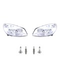 Scheinwerfer Set Halogen Front passend für Renault Scenic II 03-06 mit H7 H1 L R