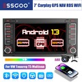 Für VW Touareg T5 Multivan V 2+32G Carplay Autoradio Android 13 GPS RDS + Kamera