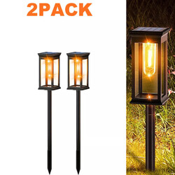 4Stk LED Solarleuchte Solar Leuchten Außen Solarlampe Wasserdicht Gartenleuchte