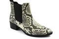 Bugatti Damen Stiefelette  offwhite/Animal Print Gr.37