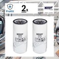 2x ORIGINAL® Hengst Filter H841W Ölfilter, Motorölfilter