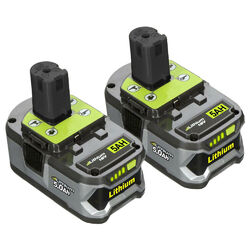 2x Für Ryobi Akku 18V 5,0Ah 7Ah HP Lithium ONE+ Plus RB18L60 P108 oder Ladegerät