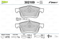 VALEO 302109 Bremsbelagsatz,Scheibenbremse für Chrysler,Fiat,Lancia,Opel,Opel