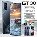 2025 Android Smartphone 5G Entsperrte 6+64GB DualSIM Ohne Vertrag Handy 6,8 Zoll