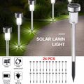 Solarleuchte Garten außen 6/24x LED Solarlampe Gartenleuchte Leuchten Kaltweiß