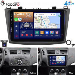 4+64GB 8CORE Autoradio Für Mazda 3 BL 2010-2013 Android 13 GPS NAVI DSP Carplay