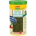 1 Liter Dose / 1000 ml Fischfutter sera Flora Nature Pflanzenfutter  Grünflocken