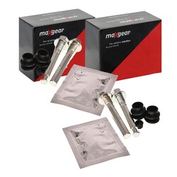 2X MAXGEAR FÜHRUNGSHÜLSEN-SATZ BREMSSATTEL HINTEN VORNE passend für CHRYSLER SEB