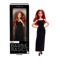 Barbie Signature JBH74 - Basics Puppe Modell 4 - Rote Haare, schwarzes Kleid