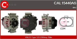 CASCO CAL10227AS Lichtmaschine Generator LiMa 70A 12V für VW Lupo (6X1, 6E1)