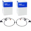 2X DELPHI ABS-SENSOR VORNE VORNE BEIDSEITIG PASSEND FÜR AUDI A4 A6 VW PASSAT