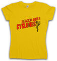 Beacon Hills Cyclones Damen T-Shirt Teen Team Symbol Sign Logo Wolf Mannschaft