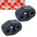2x febi 23488 Auspuffgummi für VW POLO LUPO SHARAN UP AUDI A1 A3 TT SEAT SKODA