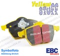Yellowstuff Sportbremsbeläge u.a.: Audi A6 Allroad 4GH, 4GJ, Bj. 2012-2018