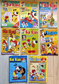 7x Fix & Foxi, 1x Lupo Comic Heft, Sammelband, Konvolut, Retro, Sammlung, Kauka