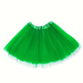 Tütü Tutu Ballettrock Tüllrock Petticoat Paket Rock Fasching Petticoat grün