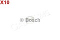 BOSCH x10 Stk Dichtung F00VH05003