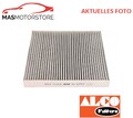 INNENRAUMFILTER POLLENFILTER ALCO FILTER MS-6496C A FÜR SMART FORTWO,FORFOUR