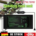 Heizmatte mit Thermostat wasserdichte Sämling Wärmematte Pflanzen Heizkissen DHL