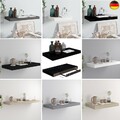 Wandregal MDF Wand Board Hängeregal Schweberegal Bücherregal Regal 23-120 cm